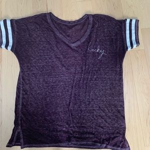 Lucky Brand women’s baseball t shirt!
